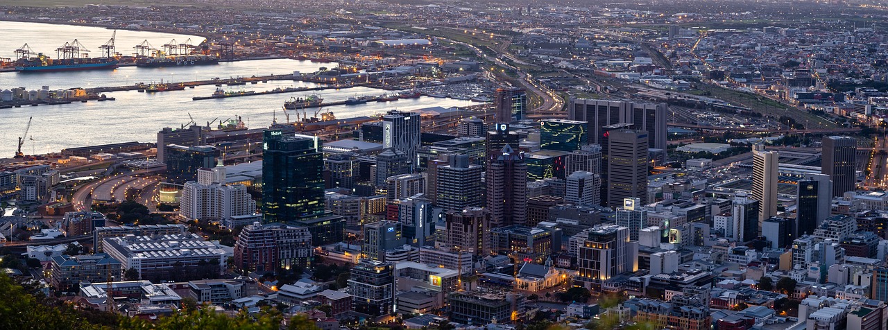 Cape Town Cbd,  Miestas,  Miesto,  Architektūra,  Peržiūrėti,  Uostas,  Aerial,  Dangus,  Statyba,  Miestovaizdis