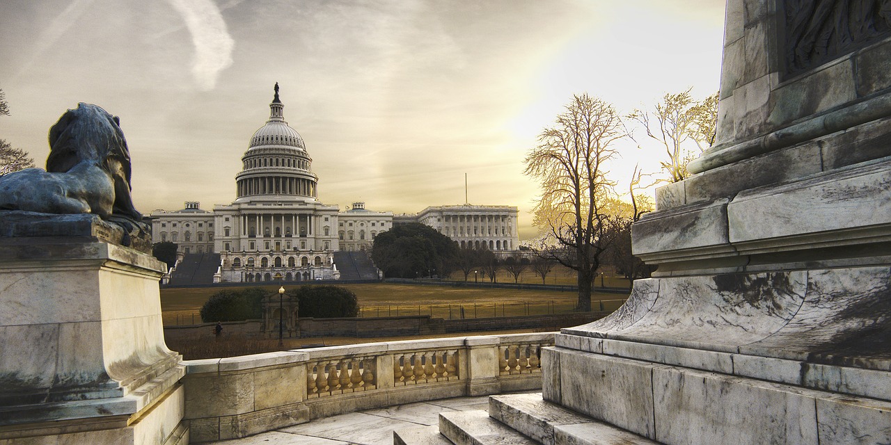 Capitol, Usa, Vašingtonas, Saulėtekis, Nacionalinis Prekybos Centras, Miestas, Orientyras, Parlamentas, Capitol Kalnas, Vyriausybė