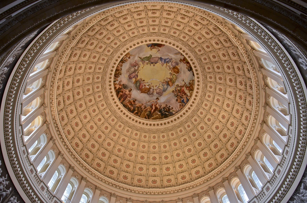 Capitol, Kupolas, Vyriausybė, Architektūra, Kongresas, Orientyras, Amerikietis, Vašingtonas, Usa, United