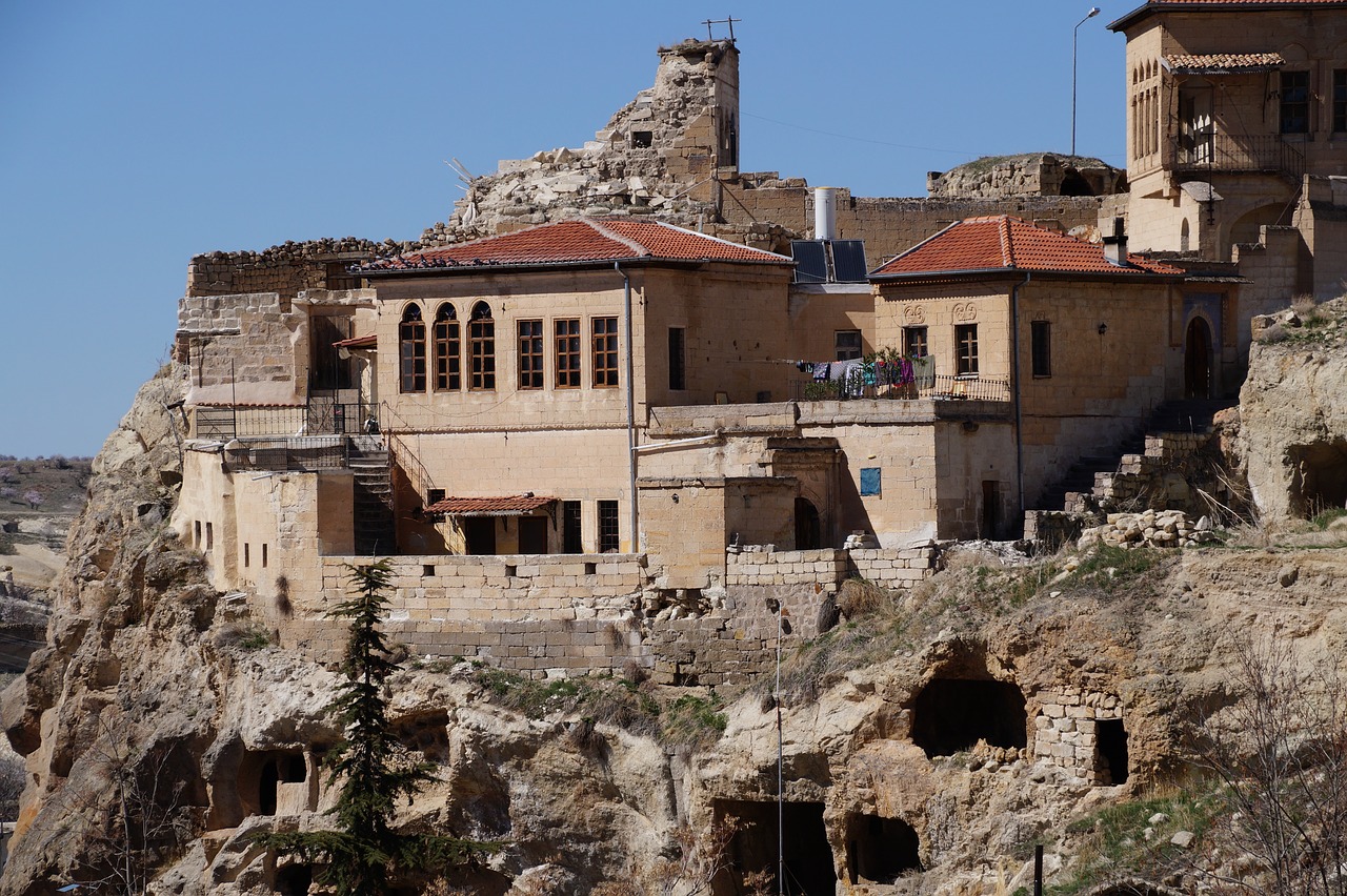 Cappadocia, Mustafapasa Namai, Skubiai, Nemokamos Nuotraukos,  Nemokama Licenzija