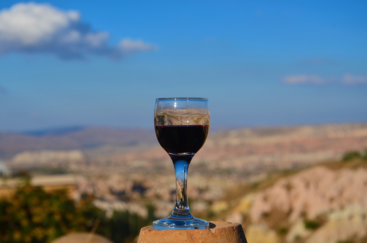 Cappadocia,  Panoraminis,  Vynas,  Kraštovaizdis,  Skrebutis,  Raudonas Vynas,  Be Honoraro Mokesčio, Nemokamos Nuotraukos,  Nemokama Licenzija