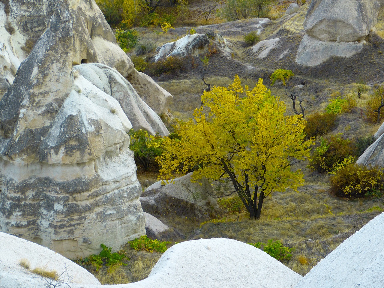 Cappadocia, Tufa, Uolienos Formacijos, Turkija, Kraštovaizdis, Rokas, Nemokamos Nuotraukos,  Nemokama Licenzija