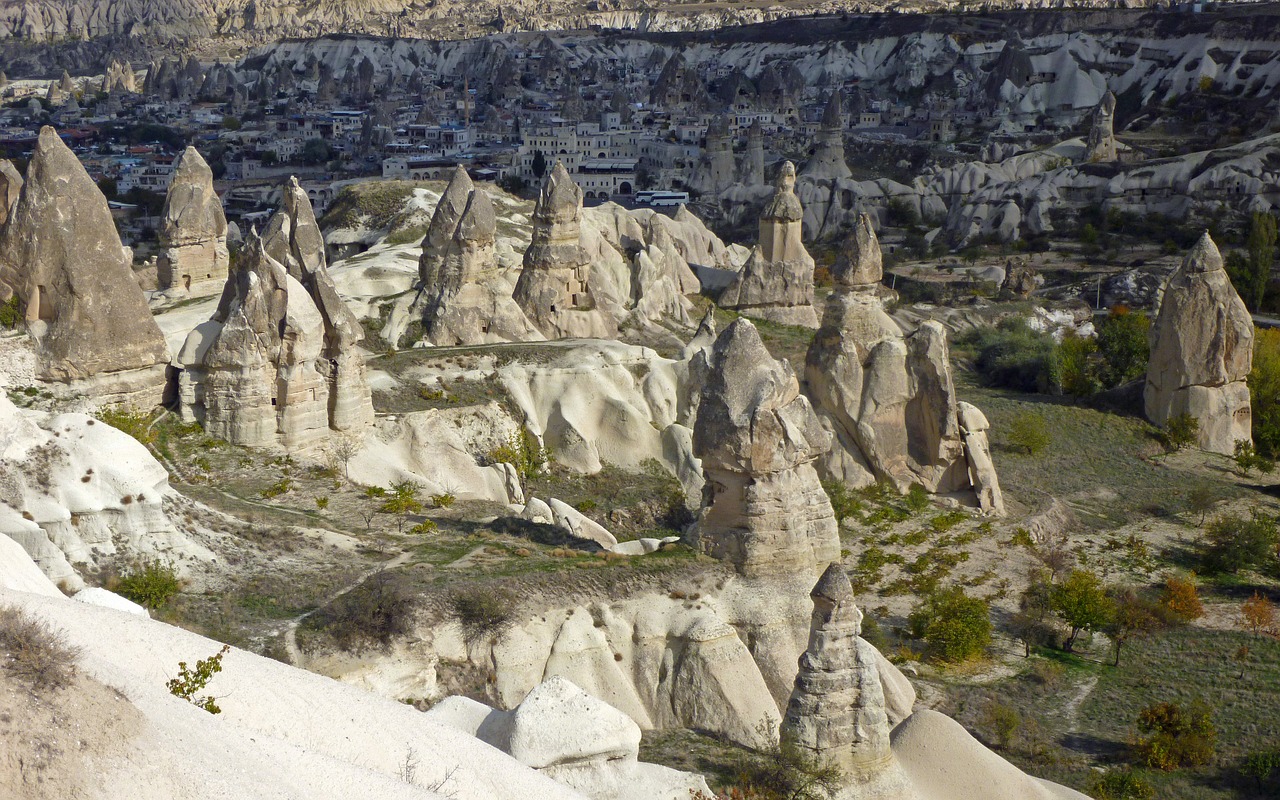 Cappadocia, Turkija, Fėjų Bokštas, Fėjų Dūmtraukis, Uolienos Formacijos, Fėjų Bokštai, Gorema, Uolienų Formavimas, Tuftų Uolienų Susidarymas, Nemokamos Nuotraukos