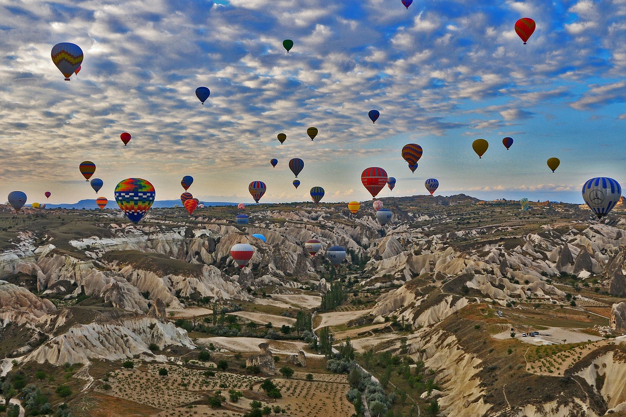 Cappadocia,  Kelionė,  Turkija,  Karšto Oro Balionas, Nemokamos Nuotraukos,  Nemokama Licenzija