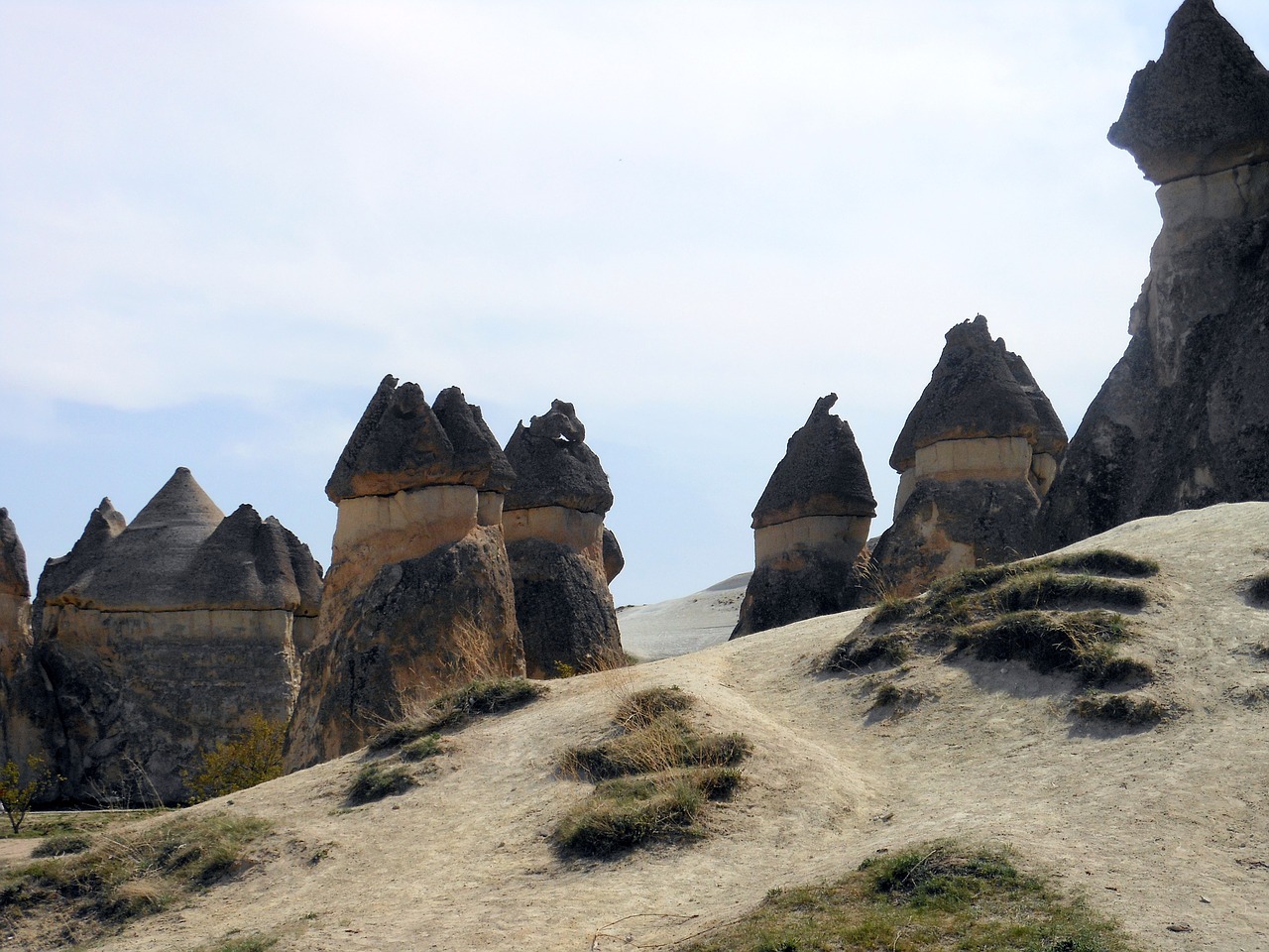 Cappadocia, Kraštovaizdis, Turkija, Tufa, Uolos, Tuftų Uolienų Susidarymas, Fėjų Bokštas, Fėjų Dūmtraukis, Nemokamos Nuotraukos,  Nemokama Licenzija