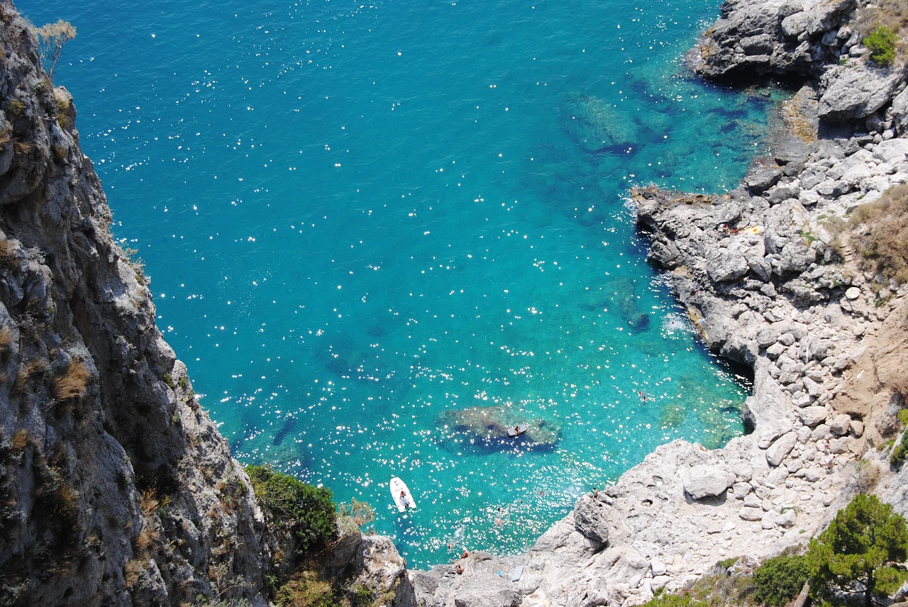 Capri, Italy, Papludimys, Nemokamos Nuotraukos,  Nemokama Licenzija