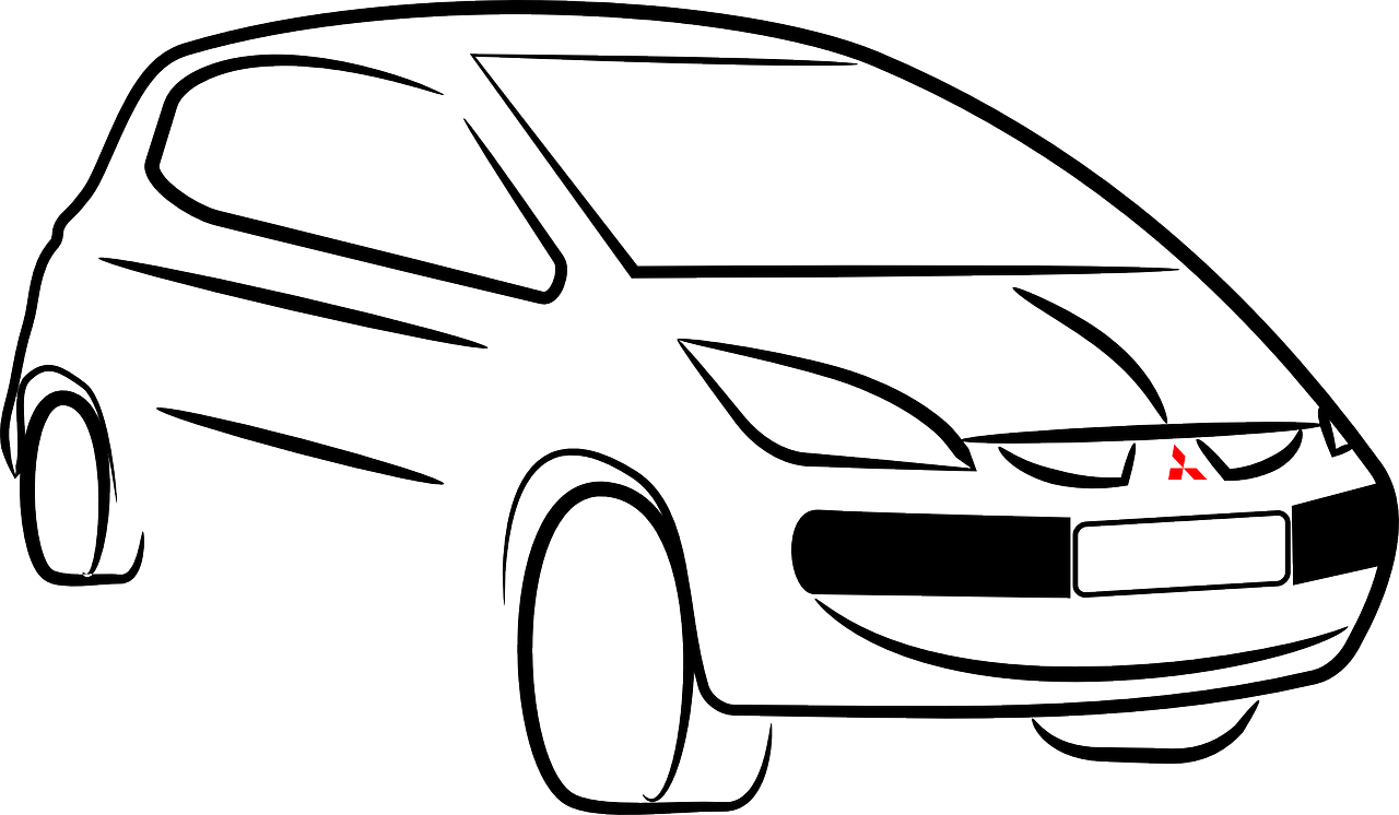 Automobilis, Asilas, Mitsubishi, Siluetas, Transporto Priemonė, Automobilis, Nemokama Vektorinė Grafika, Nemokamos Nuotraukos,  Nemokama Licenzija