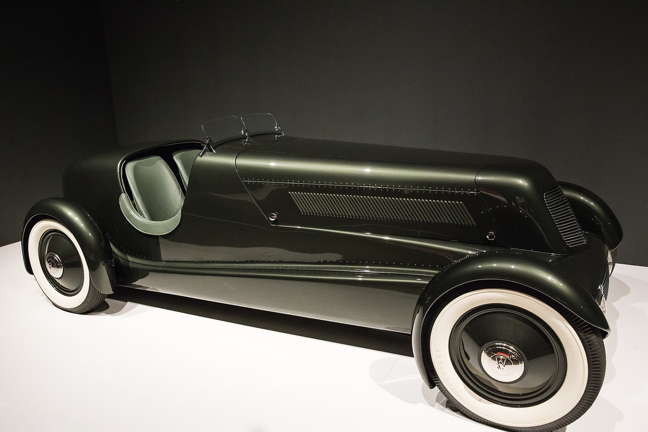 Automobilis, 1934 M. Edelio Fordo Modelis 40, Speedster, Art Deco, Automobilis, Prabanga, Nemokamos Nuotraukos,  Nemokama Licenzija