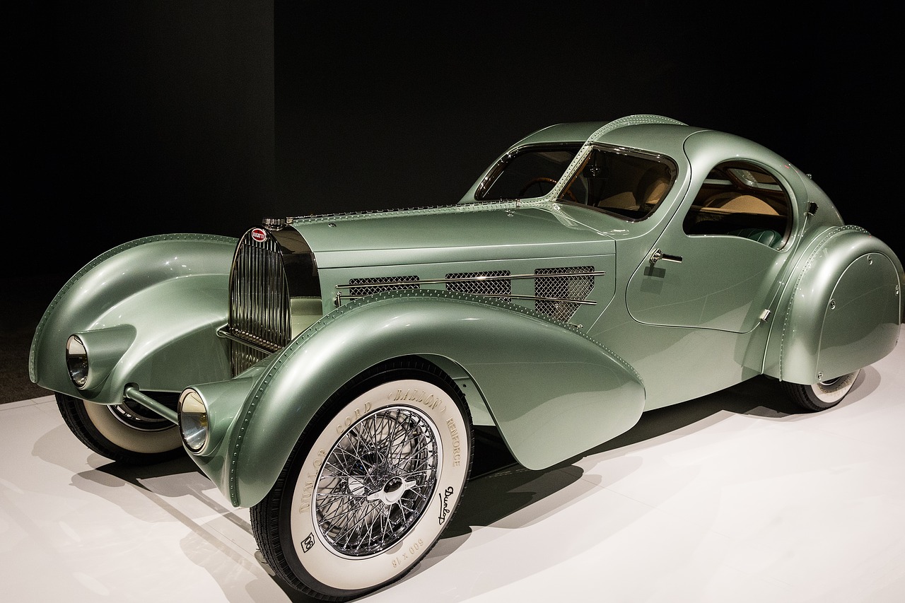 Automobilis, 1935 Bugatti Tipo 57S Aerolithe, Art Deco, Automobilis, Prabanga, Nemokamos Nuotraukos,  Nemokama Licenzija
