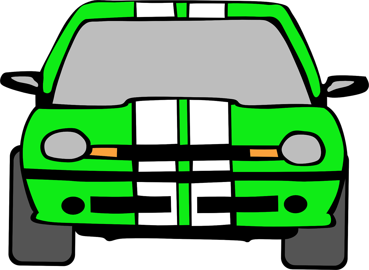 Automobilis, Transporto Priemonė, Žalias, Dodge, Transportas, Kelias, Automobilis, Kelionė, Važiuoti, Kelionė