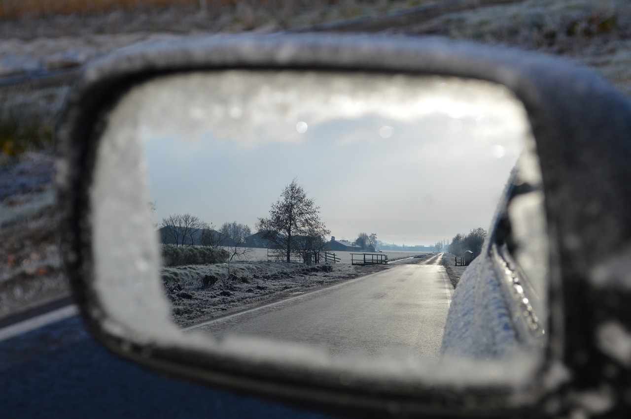 Automobilių,  Transporto Priemonės,  Transportavimo Sistema,  Atspindys,  Kelionė,  Kelių,  Veidrodis,  Nuo Užšalimo,  Žiemos,  Sniegas