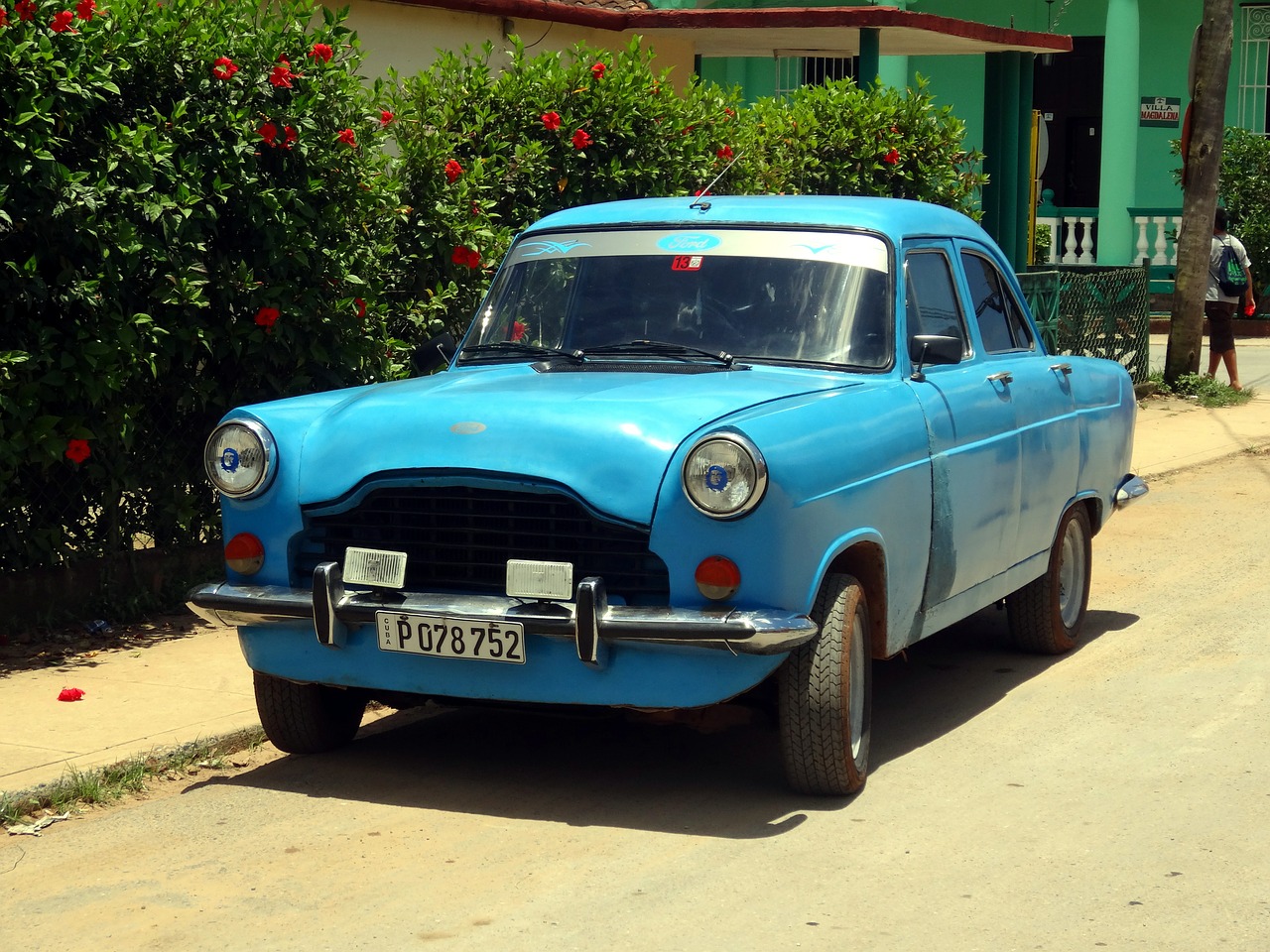 Automobilis, Retro, Kuba, Mėlynas, Nemokamos Nuotraukos,  Nemokama Licenzija
