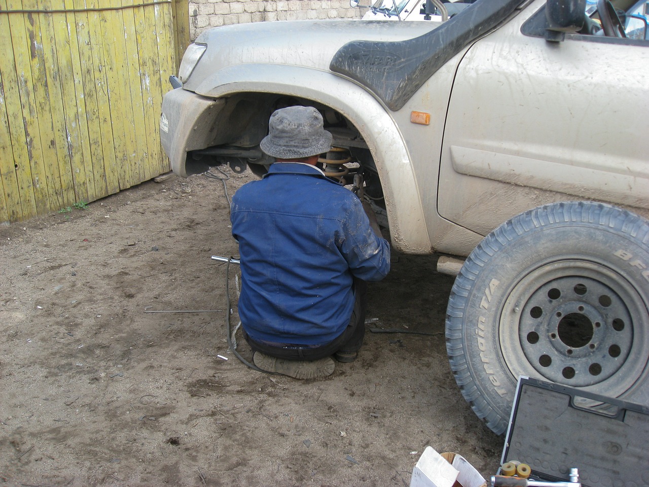 Automobilio Sugadinimas, Garažas, Mongolija, Nemokamos Nuotraukos,  Nemokama Licenzija