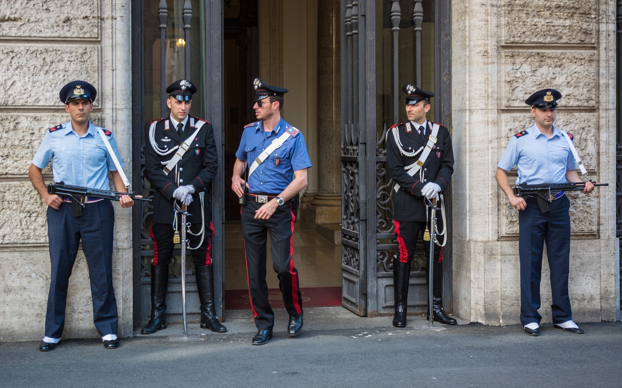 Carabinieri, Garbės Sargas, Roma, Italy, Nemokamos Nuotraukos,  Nemokama Licenzija