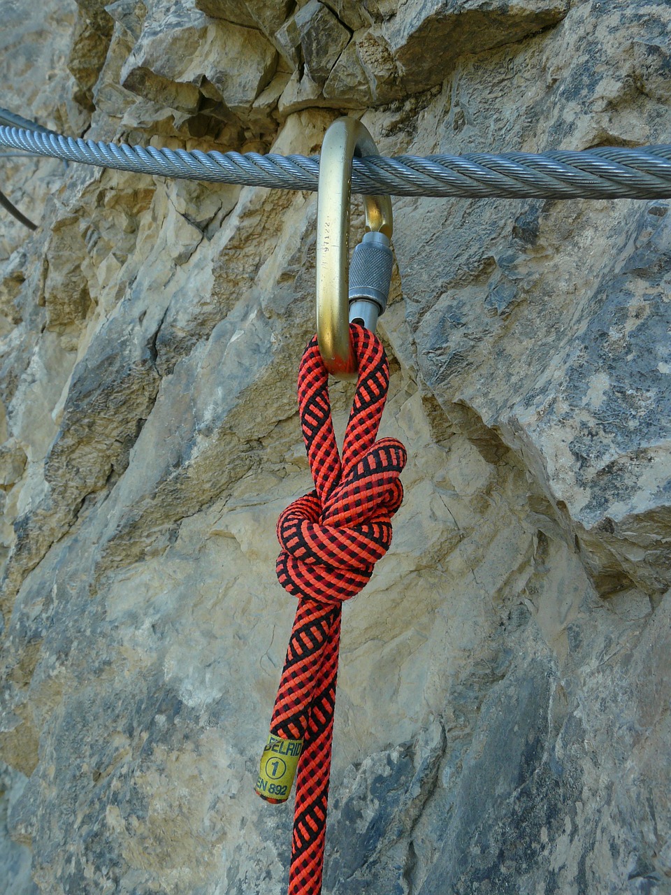 Karbidas, Montuojamas, Laidai, Atsarginė Kopija, Lynai, Saugumas, Bergsport, Alpinizmas, Via Ferrata, Virvute