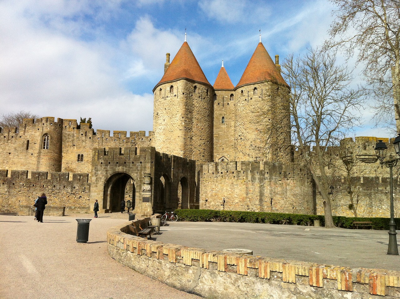 Carcassonne,  Pilis,  France,  Orientyras,  Viduramžių,  Turizmas,  Senovės,  Pilis,  Europa,  Istorija
