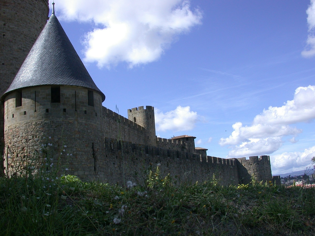Carcassonne, Viduramžių, Viduramžių Pilis, Nemokamos Nuotraukos,  Nemokama Licenzija