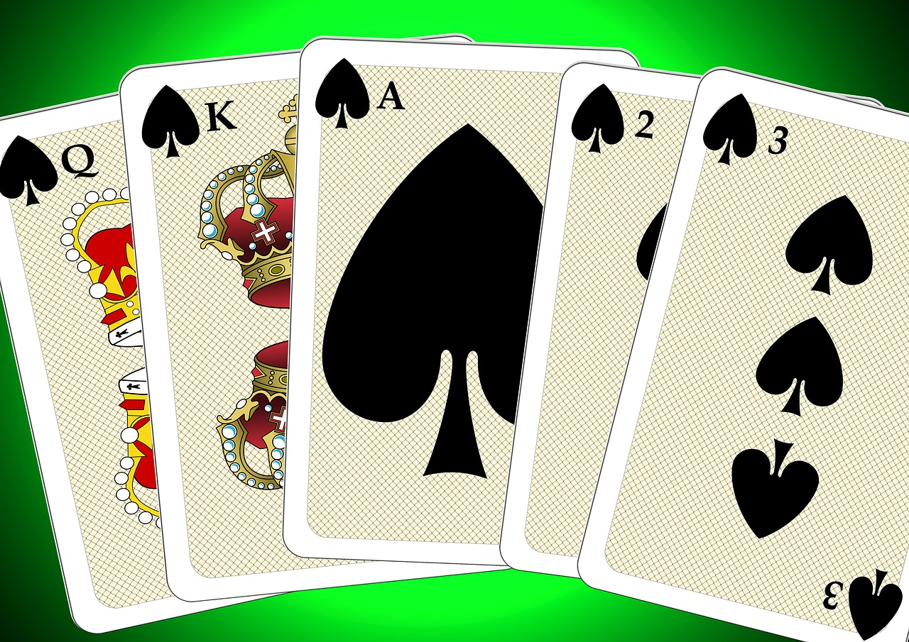 Kortų Žaidimas, Žaidžiu Kortomis, Žiūrėti, Ace, Karalius, Lady, Karalienė, Trumpas, Karūna, Kortelės