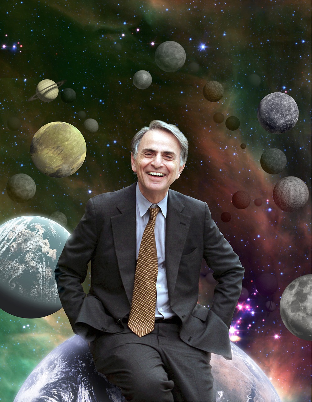 Carl Sagan, Astronomas, Kosmologas, Astrofizikas, Astrobiologas, Autorius, Mokslas, Venus, Tyrimai, Nežemiškos