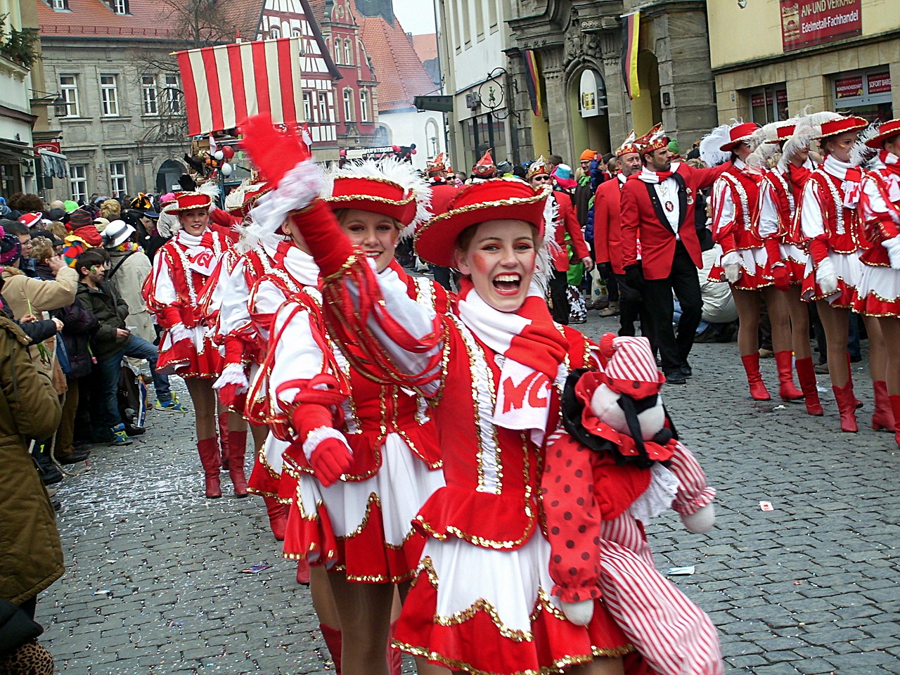 Karnavalas, Švenčia Pirmadienį, Paradas, Radijo Stotis, Forchheim, Bavarija, Nemokamos Nuotraukos,  Nemokama Licenzija