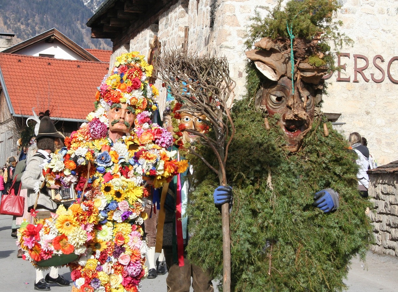 Karnavalų Paradas, Tyrol, Muitinės, Absam, Muller Ir Slush Gerer, Nemokamos Nuotraukos,  Nemokama Licenzija