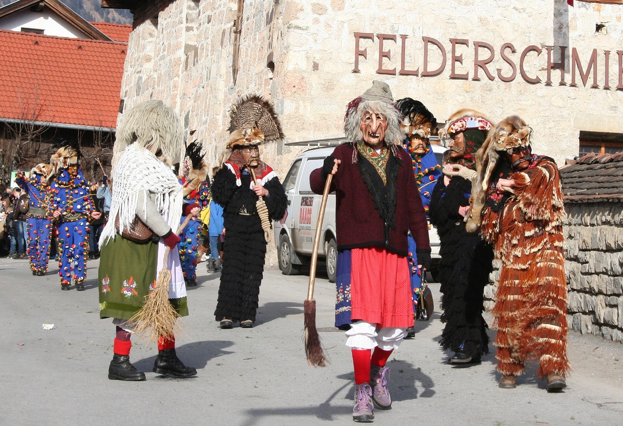 Karnavalų Paradas, Tyrol, Muitinės, Absam, Muller Ir Slush Gerer, Nemokamos Nuotraukos,  Nemokama Licenzija