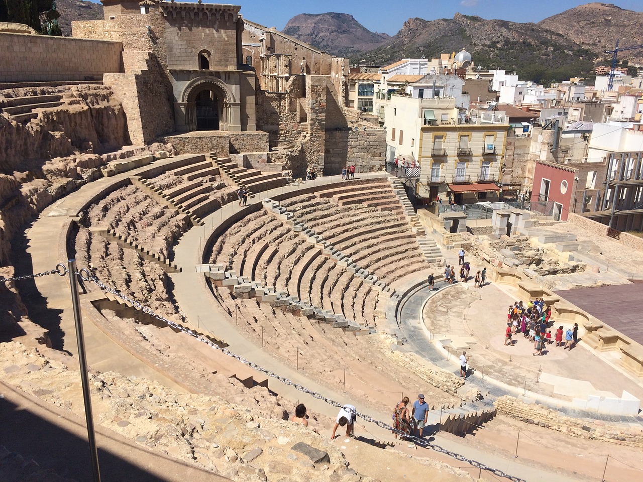 Kartagena, Romėnų Teatras, Kartagenos Romėnų Teatras, Amfiteatras, Nemokamos Nuotraukos,  Nemokama Licenzija