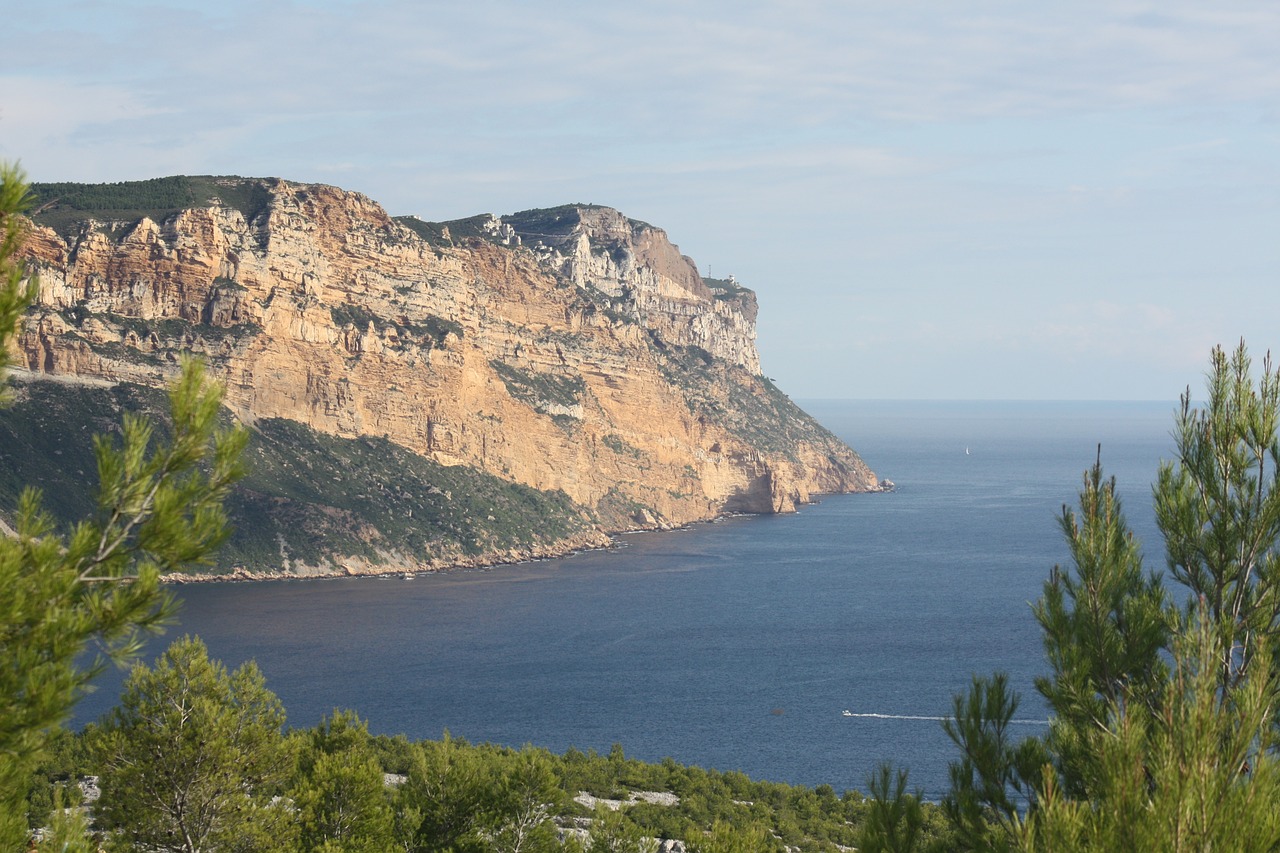 Cassis, Provence, Dangtelis Canaille, France, Nemokamos Nuotraukos,  Nemokama Licenzija