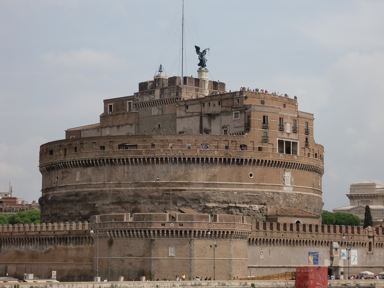 Castel Santangelo, Roma, Italy, Romanai, Nemokamos Nuotraukos,  Nemokama Licenzija