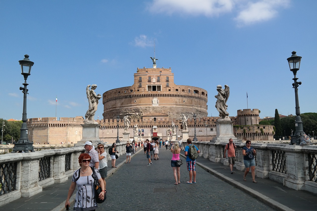 Castel Santangelo,  Italy,  Tiltas, Nemokamos Nuotraukos,  Nemokama Licenzija