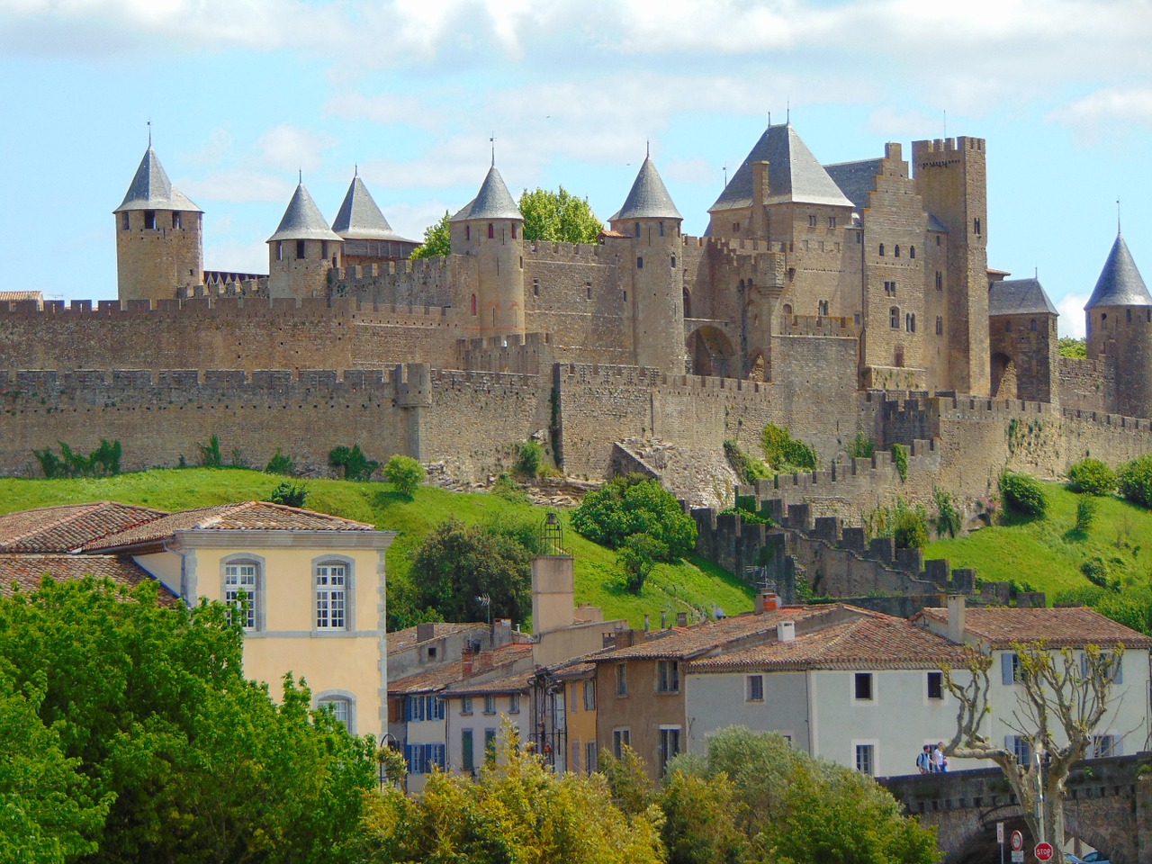 Pilis, Carcassonne, France, Turizmas, Nemokamos Nuotraukos,  Nemokama Licenzija