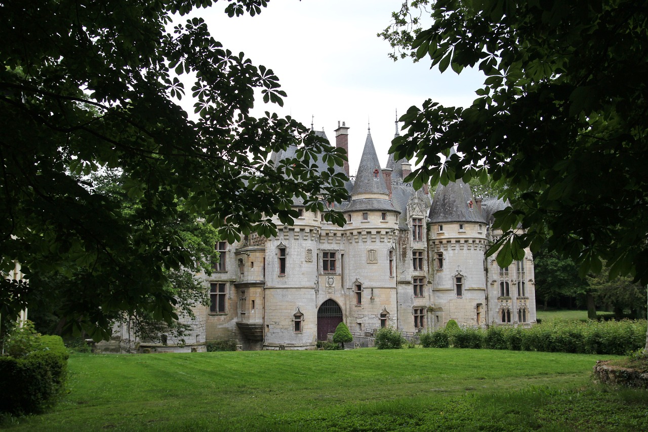 Château De Vigny, Fasadas, France, Šiaurė, Nemokamos Nuotraukos,  Nemokama Licenzija