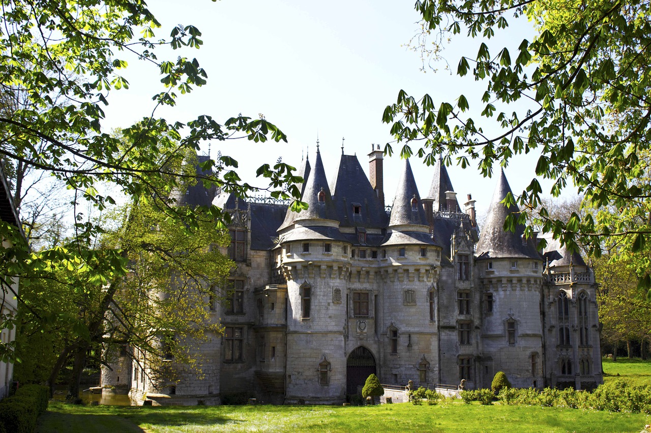 Château De Vigny, Fasadas, France, Šiaurė, Nemokamos Nuotraukos,  Nemokama Licenzija