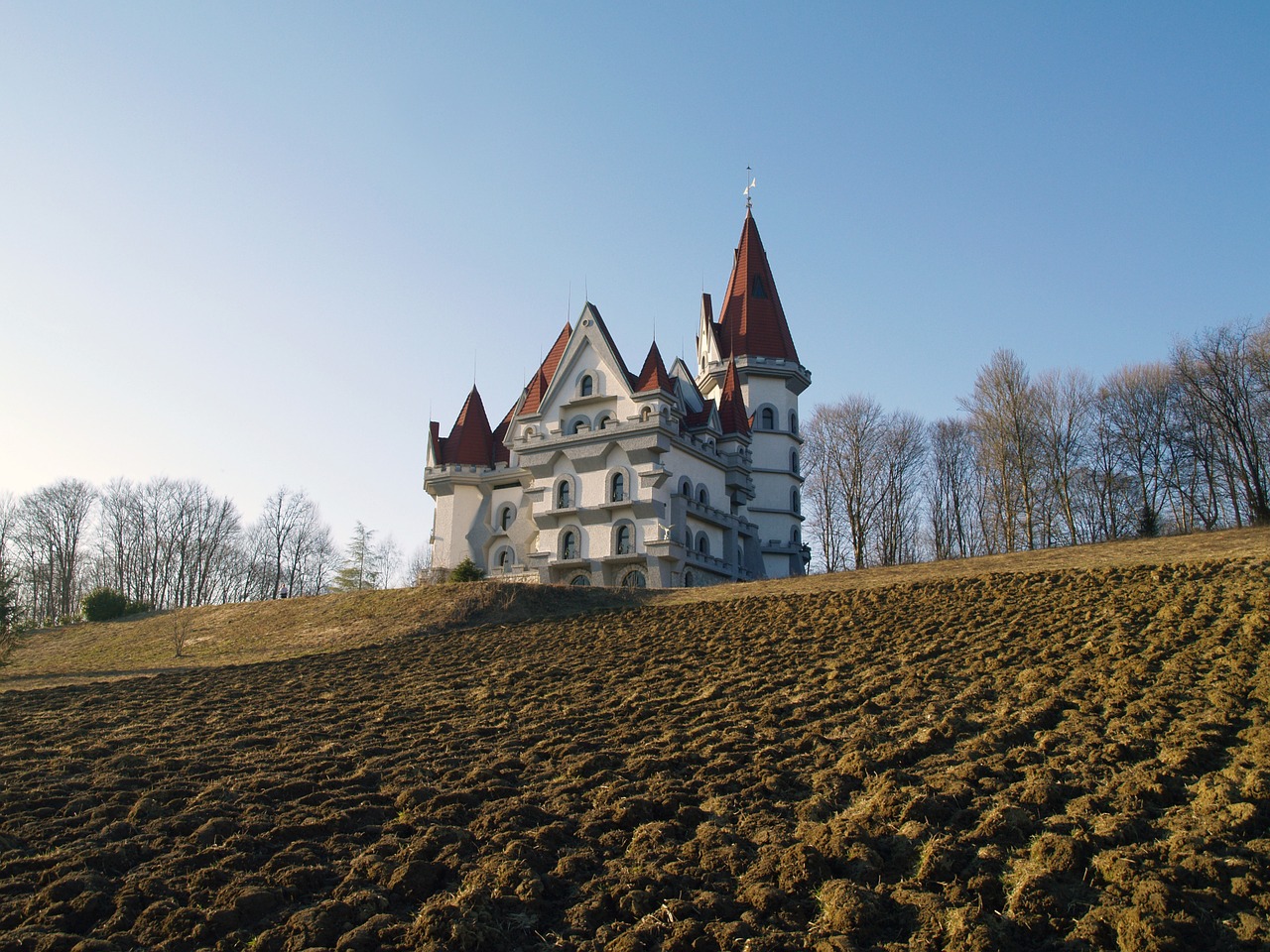 Pilis, Laukas, Kraštovaizdis, Lauke, Europa, Zagorje, Žemė, Nemokamos Nuotraukos,  Nemokama Licenzija