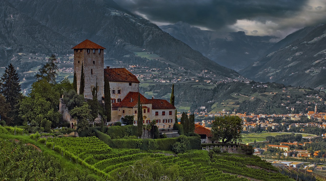 Pilis, Pilies Pilis, Viduramžiai, Tyrol, Italy, Uždaras Lebenbergas, Nemokamos Nuotraukos,  Nemokama Licenzija