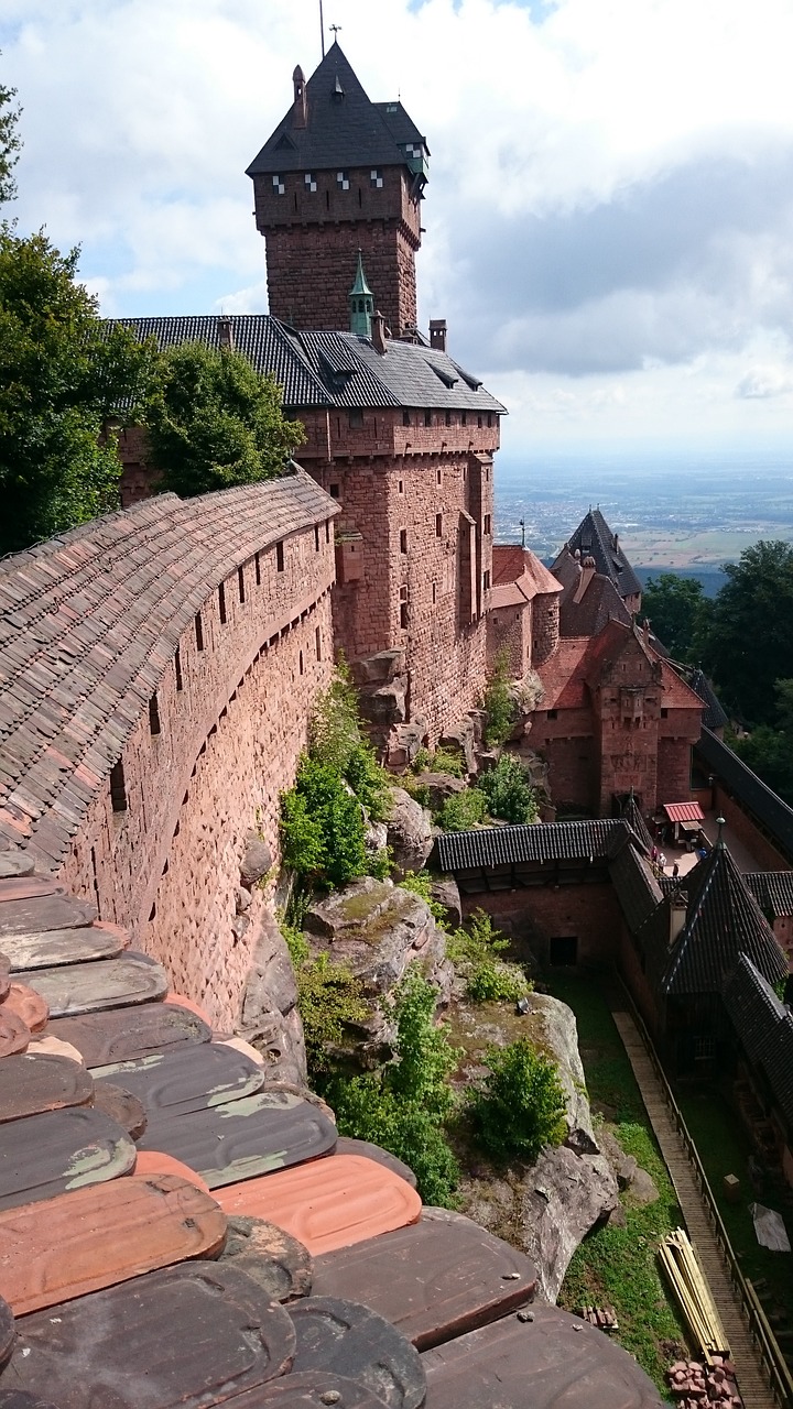 Pilis, Bokštas, Riterio Pilis, Tvirtovė, Viduramžiai, Alsace, Kraštovaizdis, Orientyras, Istoriškai, Lankytinos Vietos