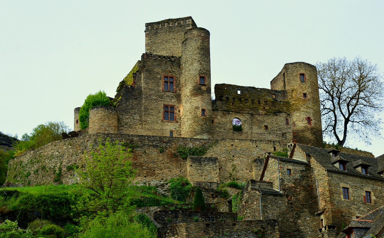 Pilis, Belcastel, Aveyron, Viduramžių, Nemokamos Nuotraukos,  Nemokama Licenzija