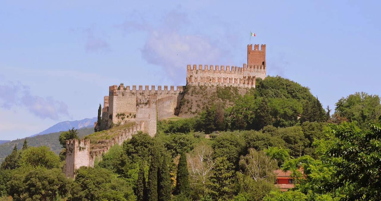 Pilis, Torre, Viduramžiai, Viduramžių, Fortifikacija, Sienos, Italy, Saldus, Veneto, Nemokamos Nuotraukos