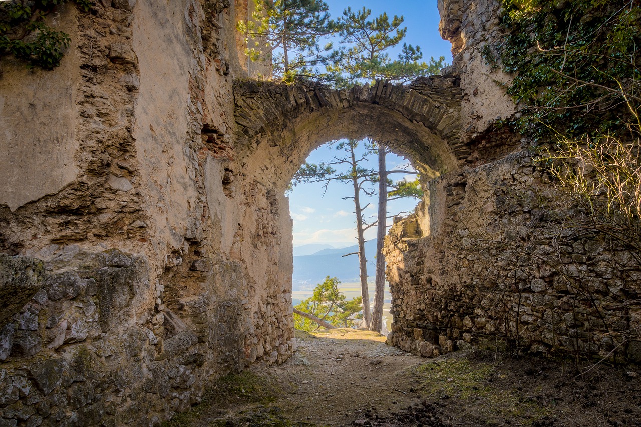 Pilis, Burgūrijos, Sugadinti, Tvirtovė, Pasibaigė, Viduramžiai, Istoriškai, Mūra, Senas, Nemokamos Nuotraukos