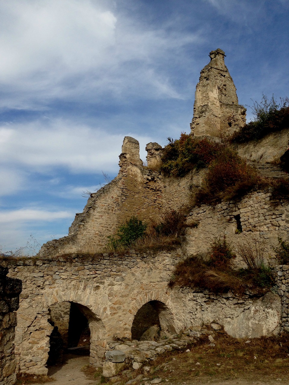 Pilis, Griuvėsiai, Austria, Wachau Slėnis, Paminklas, Ruduo, Istorija, Nemokamos Nuotraukos,  Nemokama Licenzija