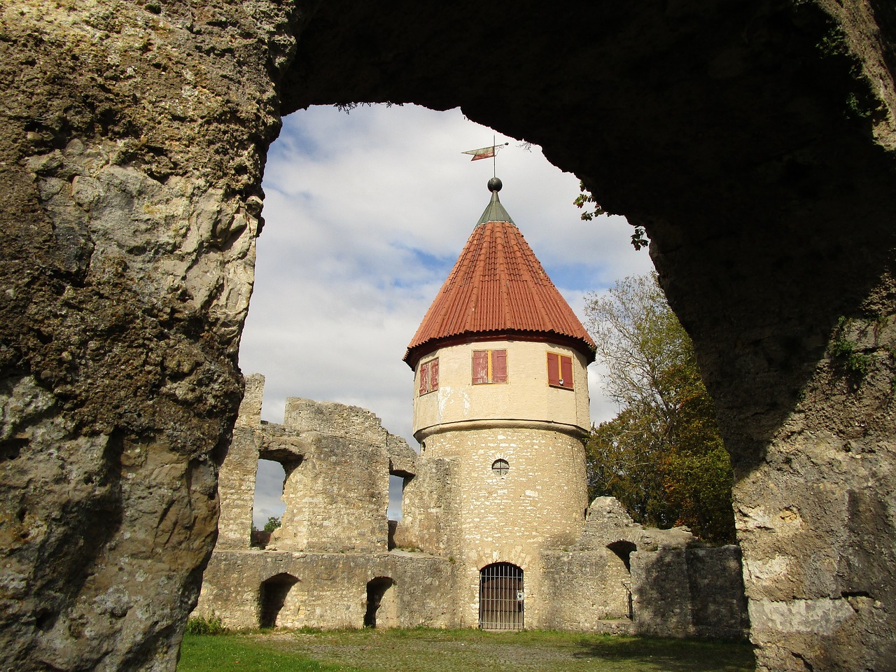 Pilis, Tvirtovė, Gynybinis Bokštas, Bokštas, Vokietija, Sargybos Bokštas, Istoriškai, Senoji Pilis, Lankytinos Vietos, Siena