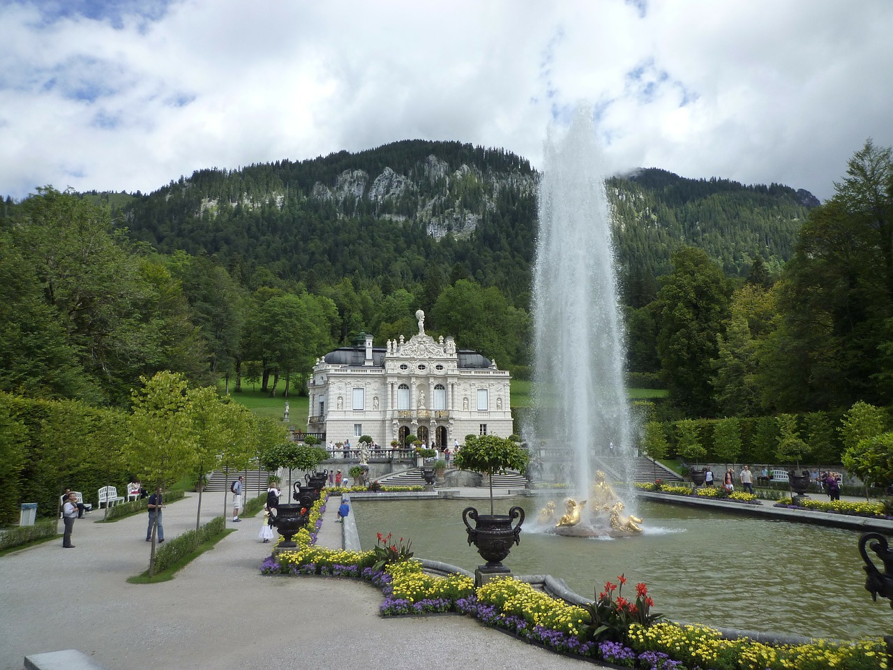 Pilis, Linderhof Rūmai, Karalius Ludwig Antrasis, Allgäu, Fėjų Pilis, Nemokamos Nuotraukos,  Nemokama Licenzija