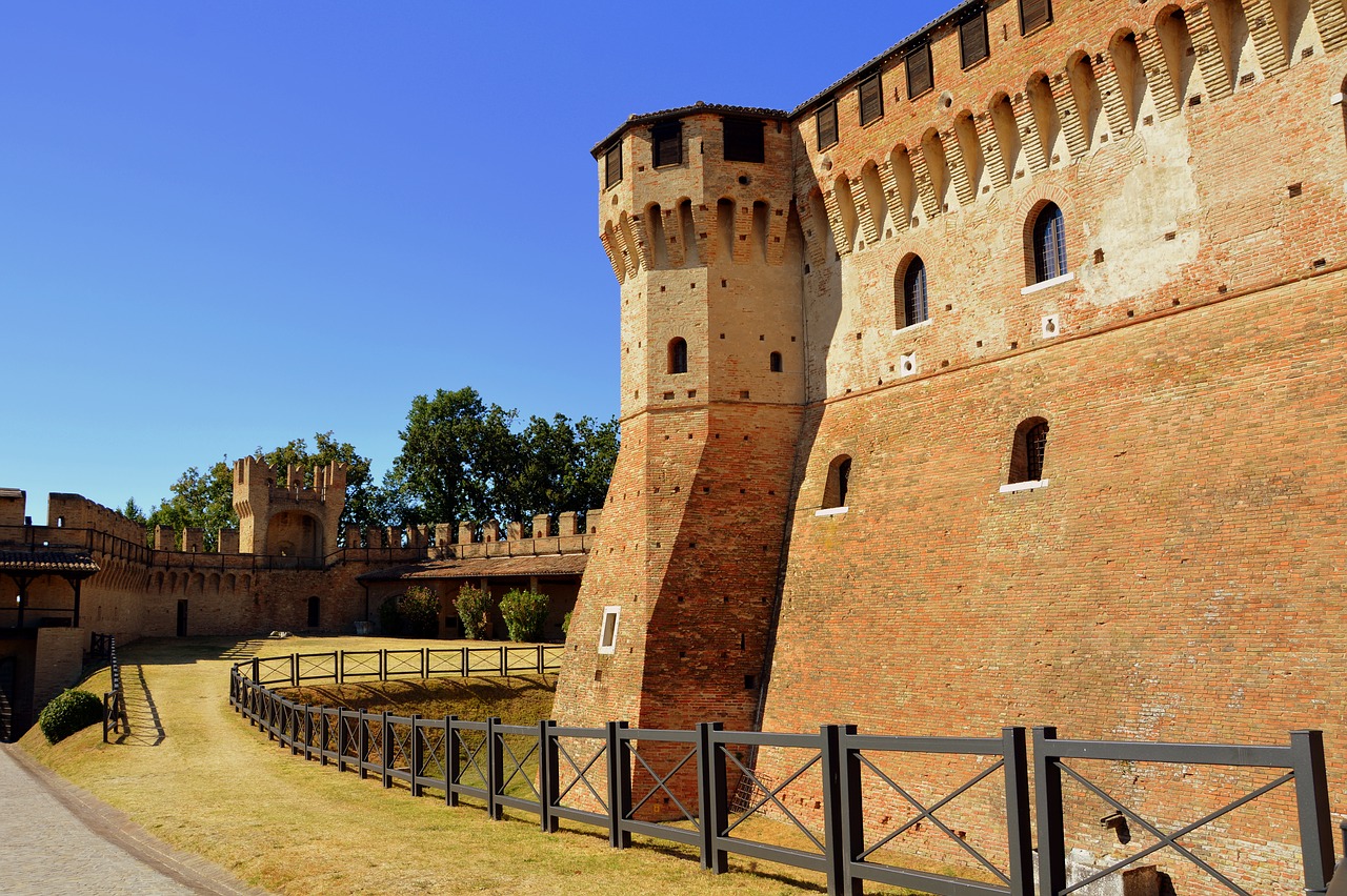 Pilis, Torre, Gradara, Italy, Siena, Tvirtovė, Nemokamos Nuotraukos,  Nemokama Licenzija