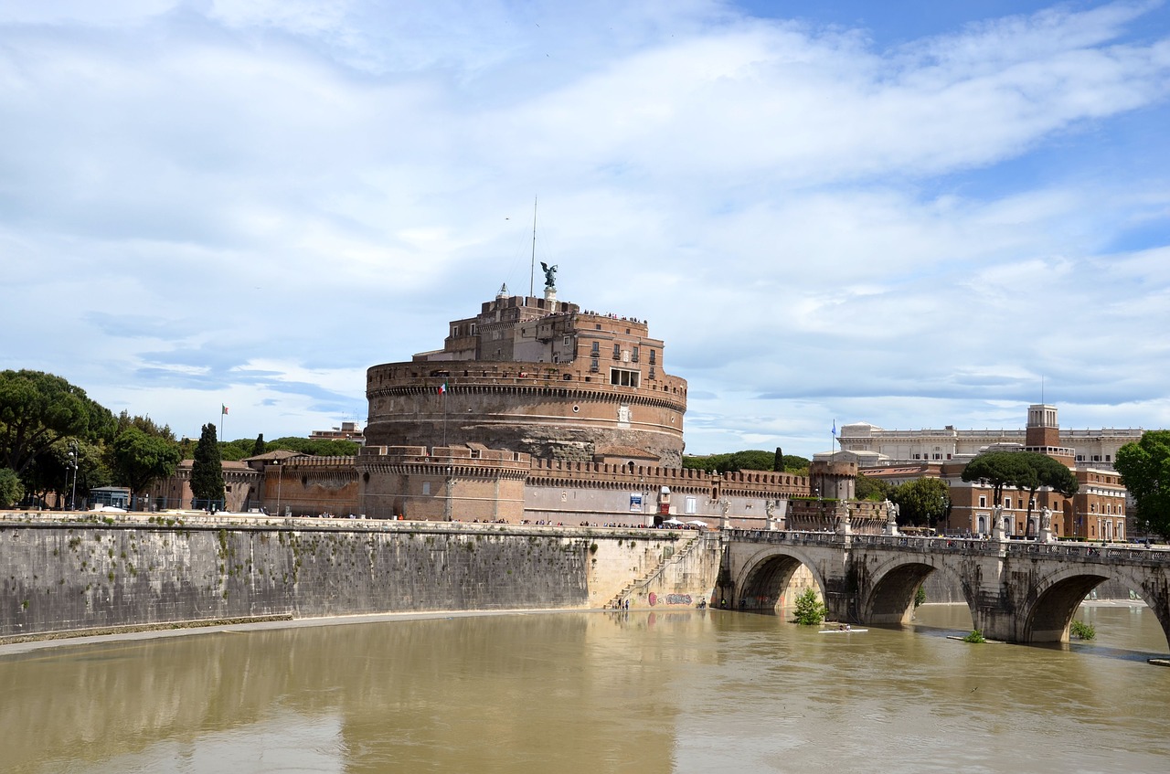 Pilis, Sangelo, Roma, Italy, Nemokamos Nuotraukos,  Nemokama Licenzija