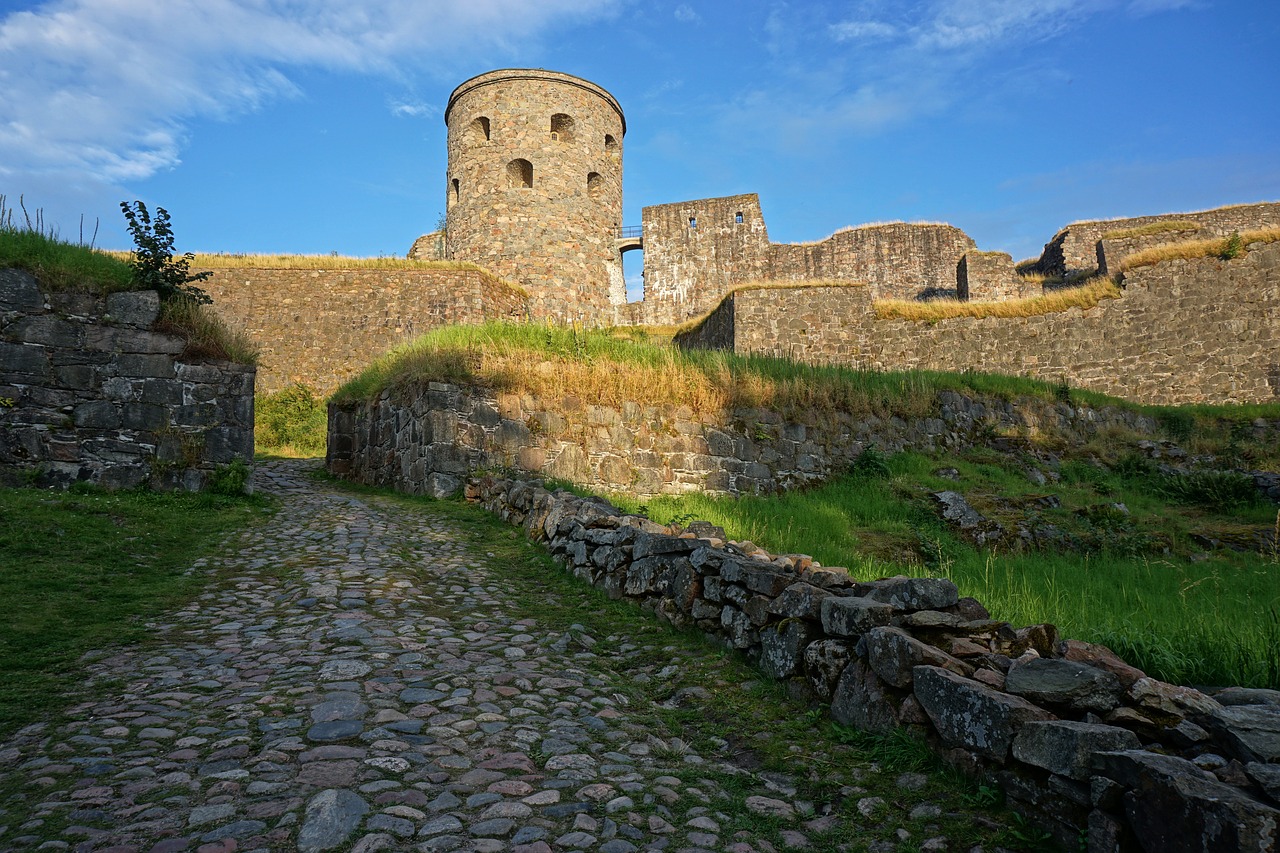 Pilis, Sugadinti, Viduramžiai, Mistinis, Riterio Pilis, Istorija, Viduramžių, Dangus, Mėlynas, Žalias