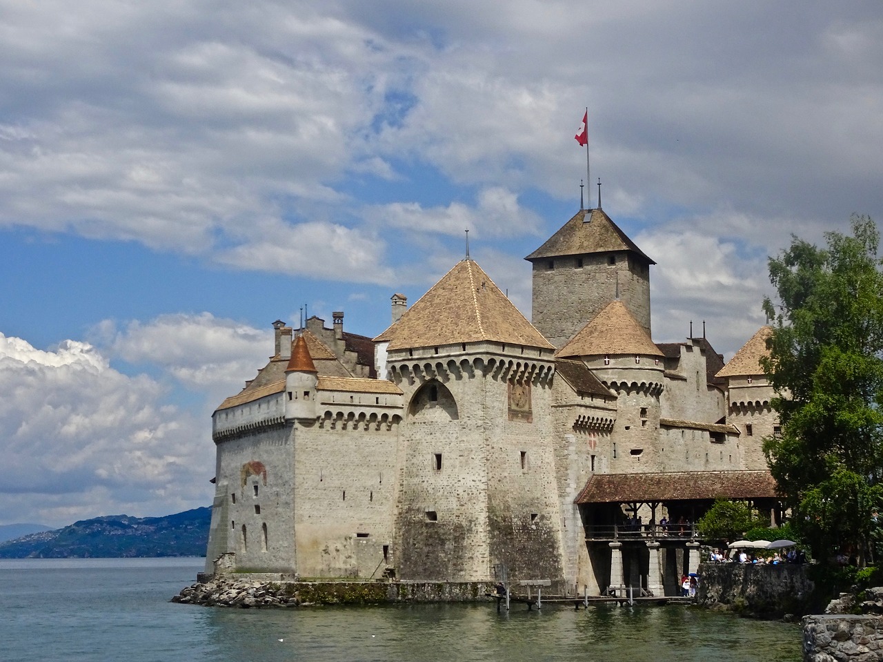 Pilis,  Chillon,  Architektūra,  Kelionė,  Viduramžių,  Šveicarija,  Bokštas,  Orientyras,  Be Honoraro Mokesčio, Nemokamos Nuotraukos