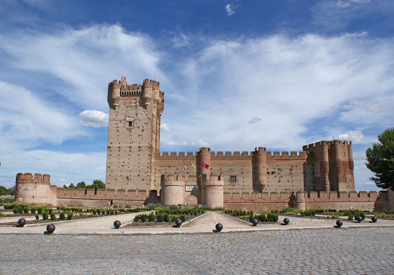 Pilis,  Architektūra,  Keliauti,  Tvirtovė,  Įtvirtinimų,  Valjadolidas,  Medina Del Campo,  Mota Del Marques,  Ispanija, Nemokamos Nuotraukos