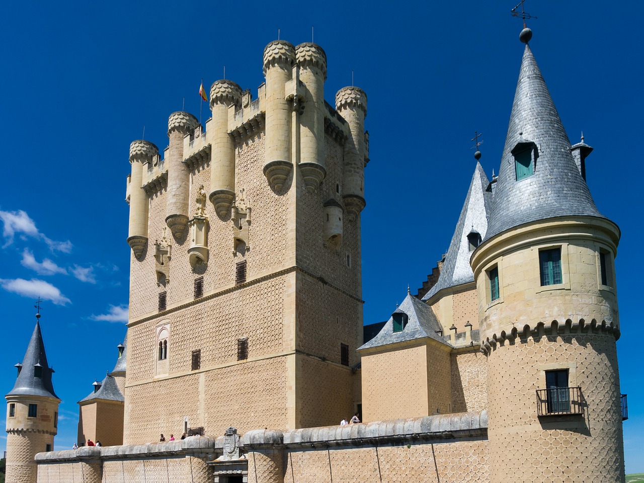 Pilis, Alkazaras, Rūmai, Architektūra, Tvirtovė, Castilla, Segovia, Karaliai, Ispanija, Madride