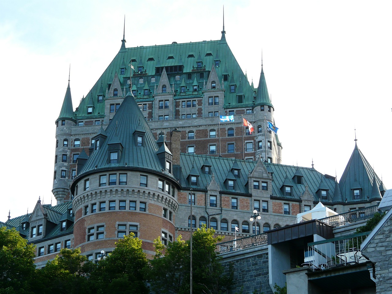 Pilis, Quebec City, Frontenac, Kanada, Senas, Architektūra, Viešbutis, Nemokamos Nuotraukos,  Nemokama Licenzija