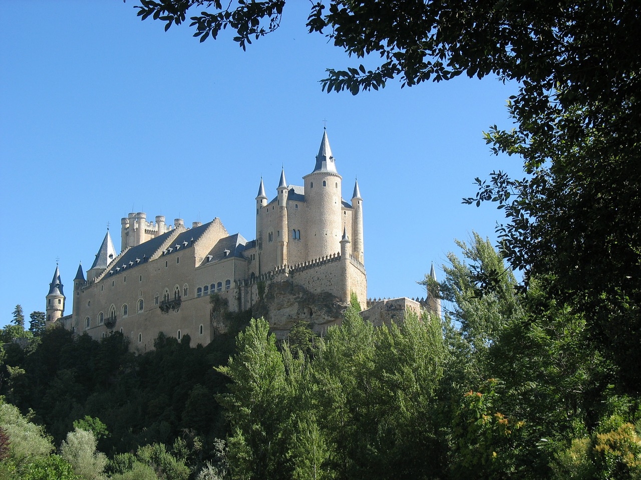 Pilis, Segovia, Ispanija, Castillo Segovia, Alkazaras, Nemokamos Nuotraukos,  Nemokama Licenzija